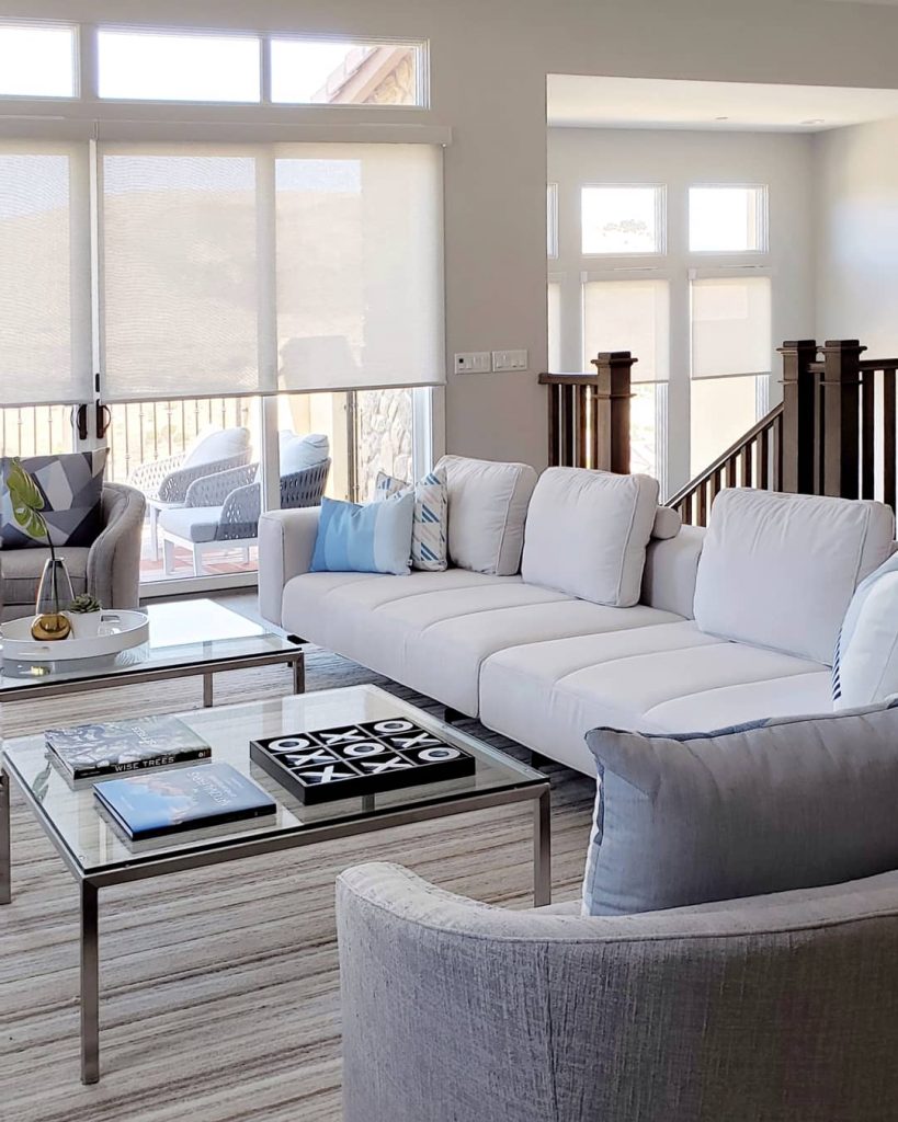 SF Bay Area Interior Designer & Decorator. Modern Living Room.